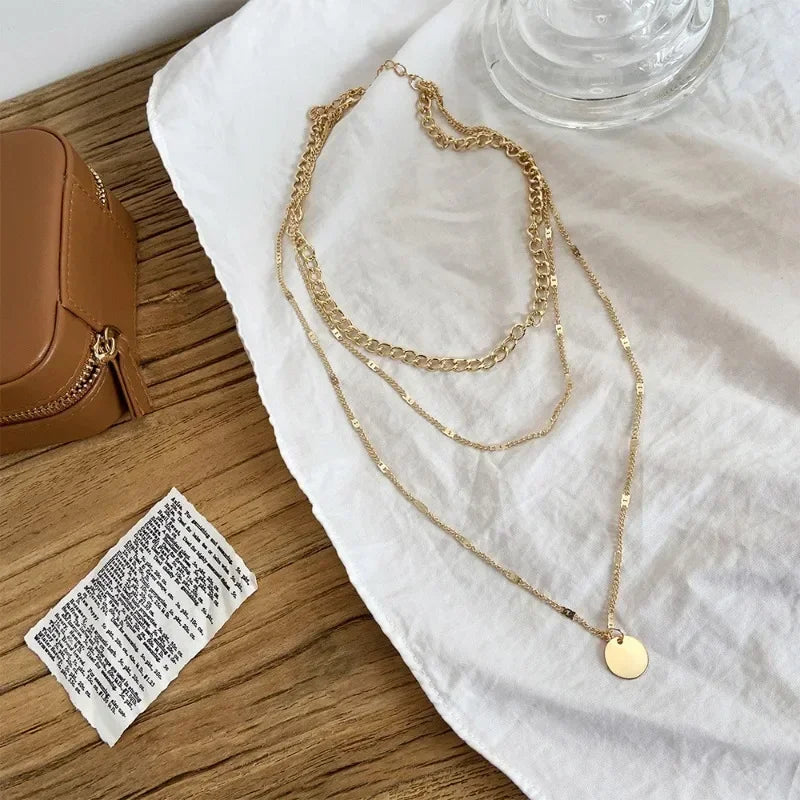 Multilayer Pendant Necklace
