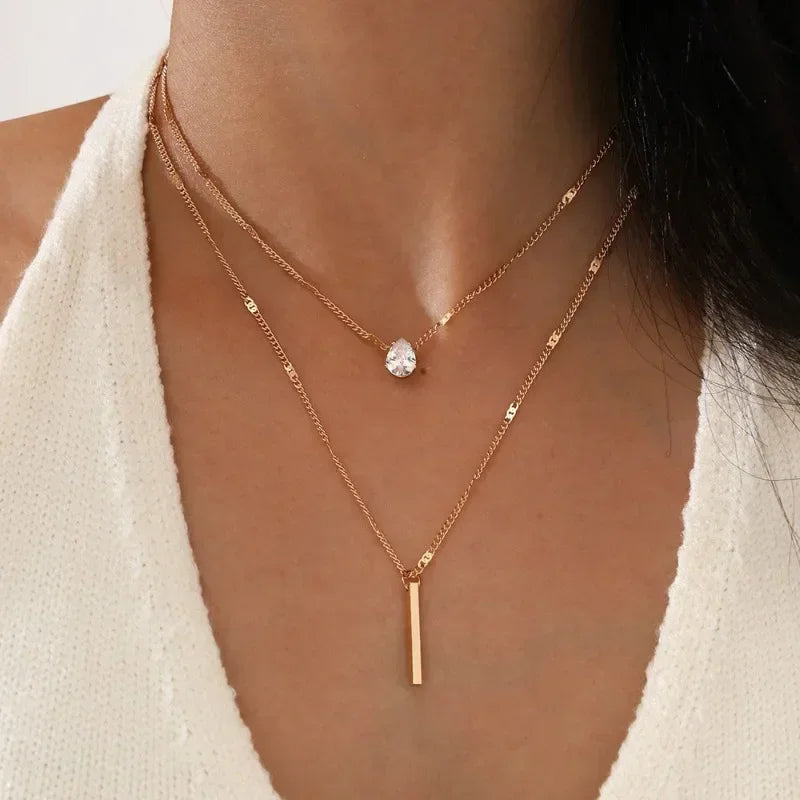 Multilayer Pendant Necklace