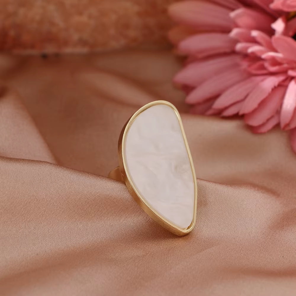 Fashion Woman Rings Acetate Plate the Adjustable Ring Oval Acrylic Resin Geometry Rings Trendy Geometric Wedding Bands Rings